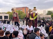 تبریز به تماشای لبخند کودکان نشست | آغاز هفتمین جشنواره سراسری تئاتر خیابانی «تبریزیم»