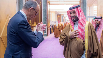 بدگویی صدراعظم آلمان علیه ایران در گفت‌وگو با بن سلمان