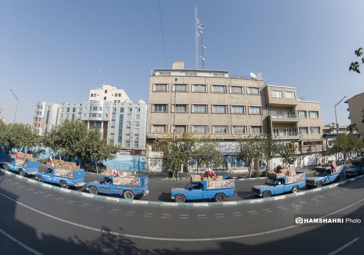 رزمایش مواسات و کمک مومنانه بعثت در تهران