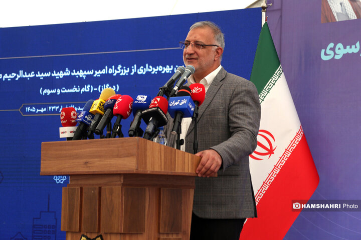 افتتاح بزرگراه «شهید موسوی» در غرب تهران