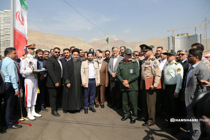 افتتاح بزرگراه «شهید موسوی» در غرب تهران