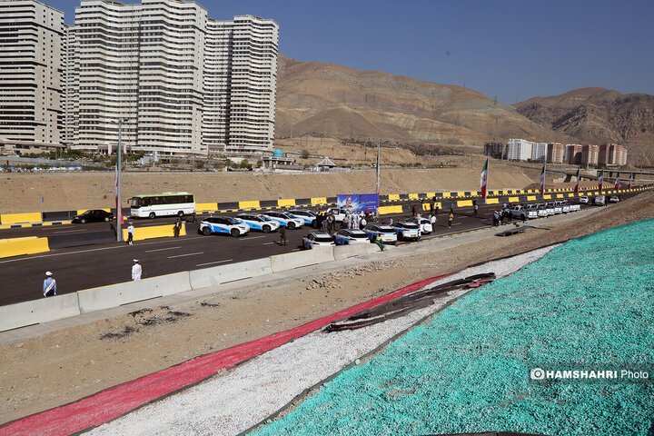 افتتاح بزرگراه «شهید موسوی» در غرب تهران