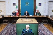 تصاویری از جلسه بررسی صلاحیت وزیر پیشنهادی دفاع