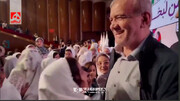 دختر دانش‌آموز به پزشکیان: «می‌شه بغلت کنم؟»؛ پزشکیان: دوستت دارم | ویدئو