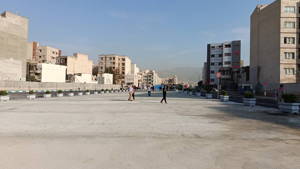 افتتاح روگذر بزرگراه یادگار امام