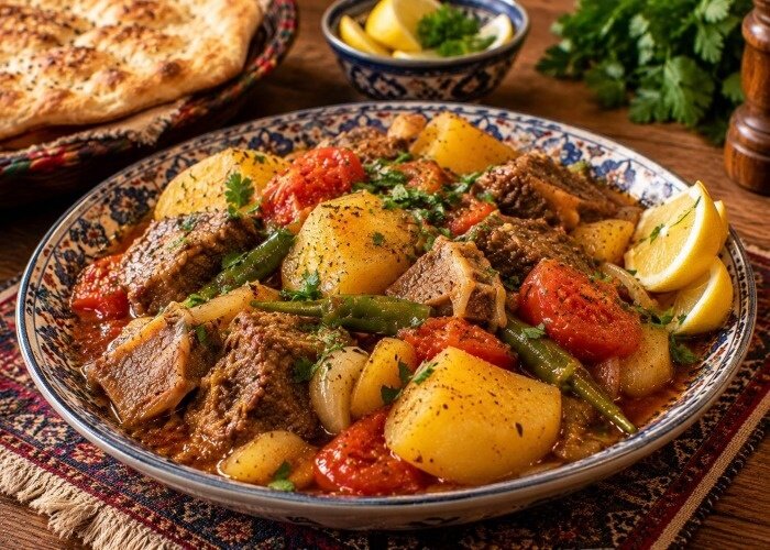 این کباب افغانی روی منقل پخته نمی‌شود