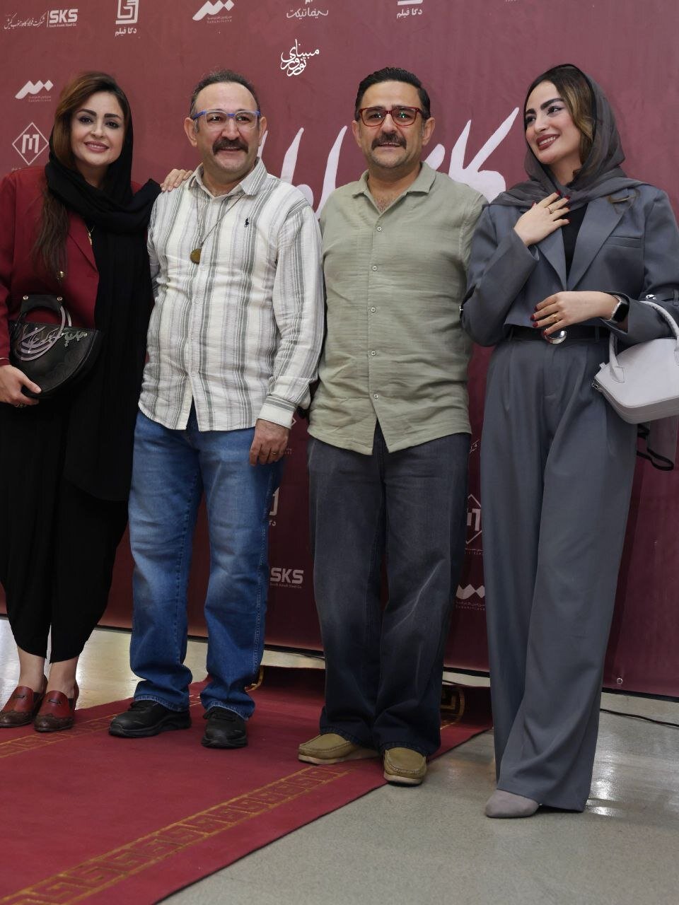 تیپ و استایل جمعی از بازیگران در اکران خصوصی یک فیلم