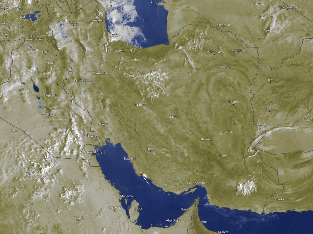 دیدهشدن ابرهای ناپایدار روی آسمان ایران؛ هشدار به شهروندان جنوبی: بارشها کوتاه اما شدید است | نقشههای جهانی هواشناسی