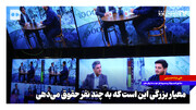 معیار بزرگی این است که به چند نفر حقوق می‌دهی