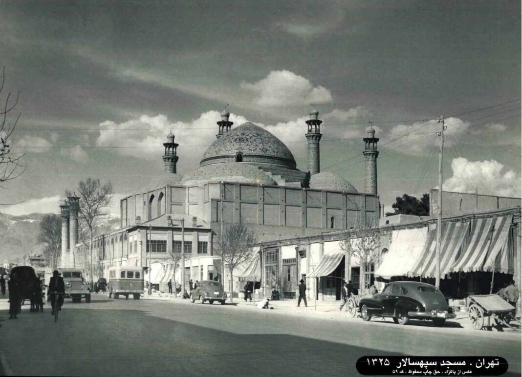 این خیابان تهران را در سال ۱۳۲۵ دیده‌اید؟
