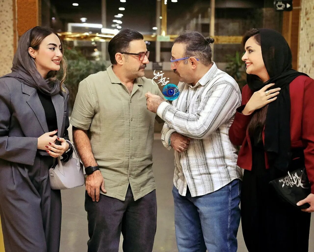 اوس موسی پایتخت در کنار برادر دوقلویش و عروس های خانواده