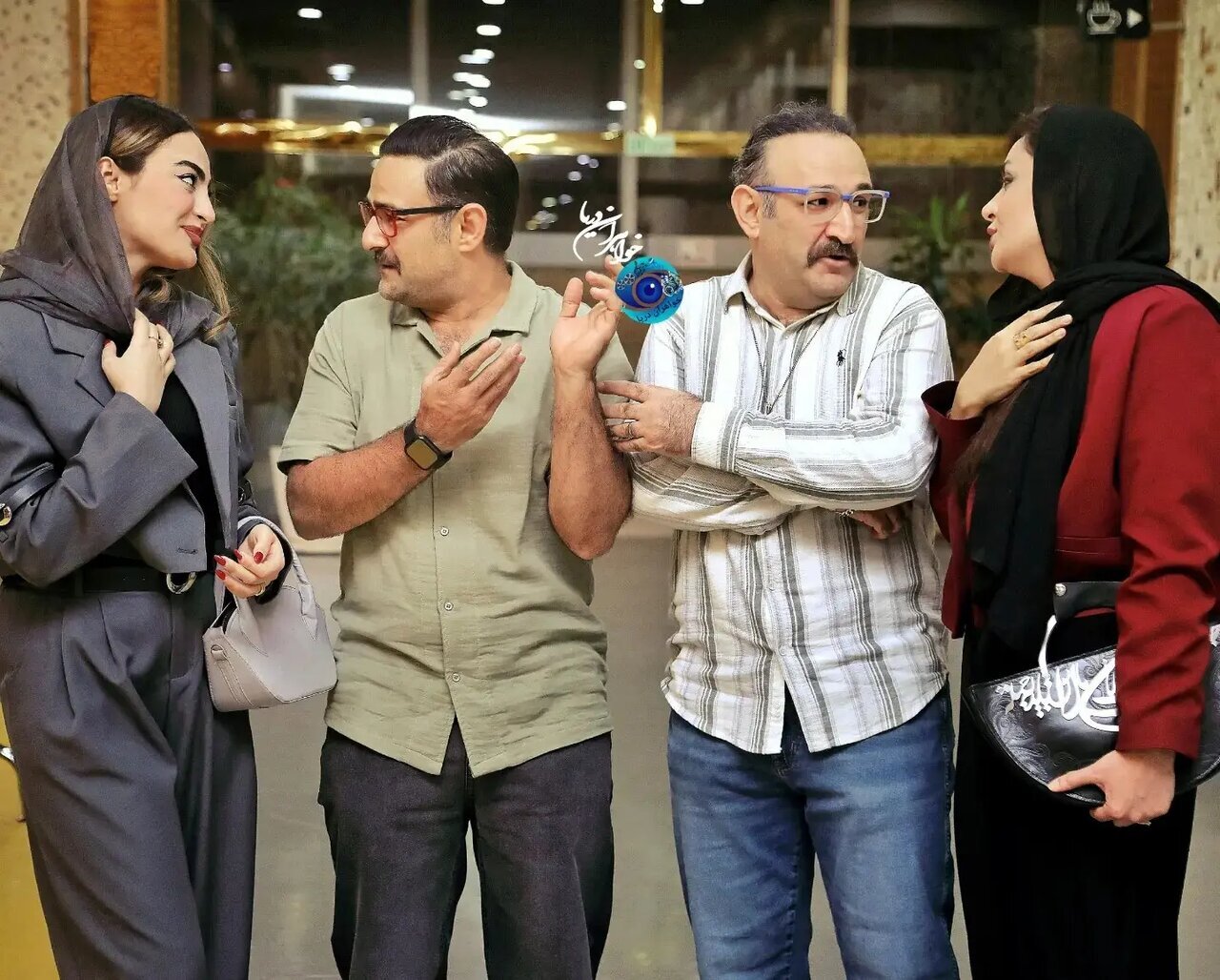 اوس موسی پایتخت در کنار برادر دوقلویش و عروس های خانواده