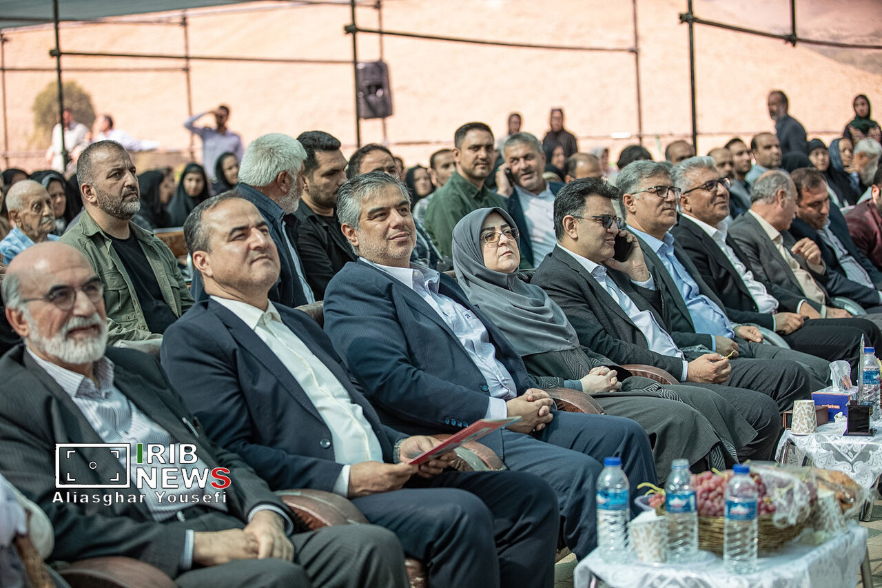 سخنگوی دولت در جشنِ شیرینِ روستای هزاوه | تصاویر