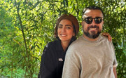 قاب خانوادگی سپند امیرسلیمانی و مونا کرمی با فرزندشان