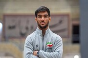 تصاویری از مسابقه کشتی علی احمدی وفا با رقیب آلمانی | ویدئو