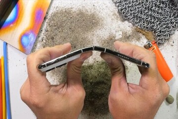 آیفون تاشو اصلا مقاوم نیست
