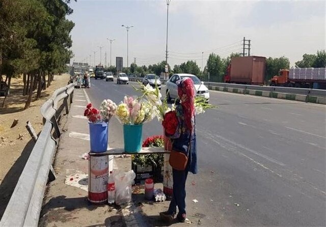 ساماندهی گلفروشان در مسیر بهشت‌زهرا(س)