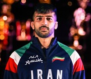 تصاویری از پیروزی کشتکار بر حریف فنلاندی + ویدئو | کشتی‌گیر ایرانی به یک‌چهارم نهایی رفت