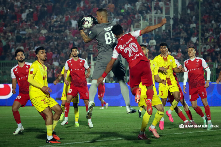 تصاویر بازی پرسپولیس 0- 1 فولاد| لیگ برتر فوتبال