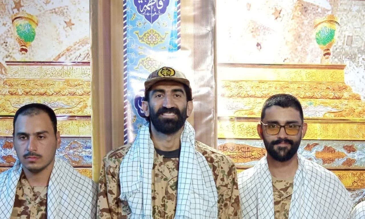 بیرانوند در لباس سربازی