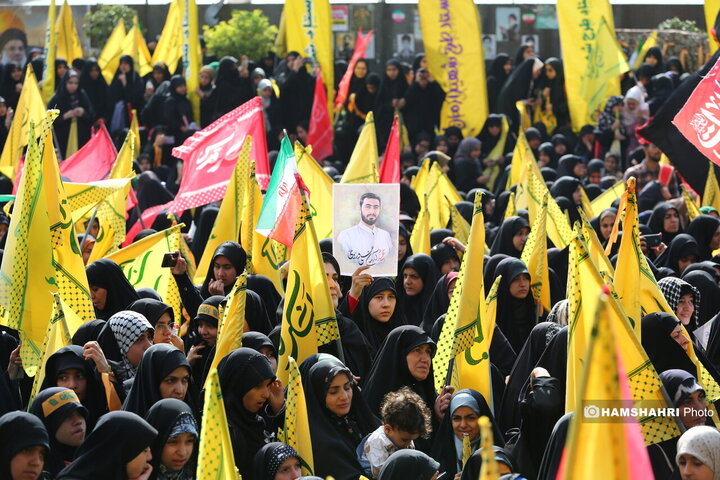 اجتماع بزرگ نوجوانان آرمانی در سالگرد شهادت شهید آرمان علی‌وردی