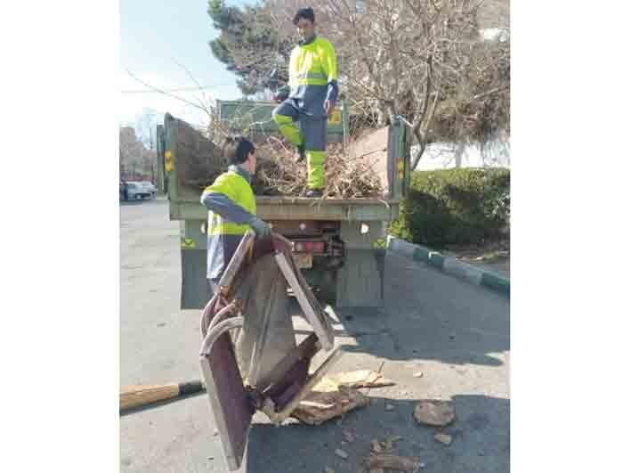 جمعه ها، فرصت خداحافظی با زباله های حجیم